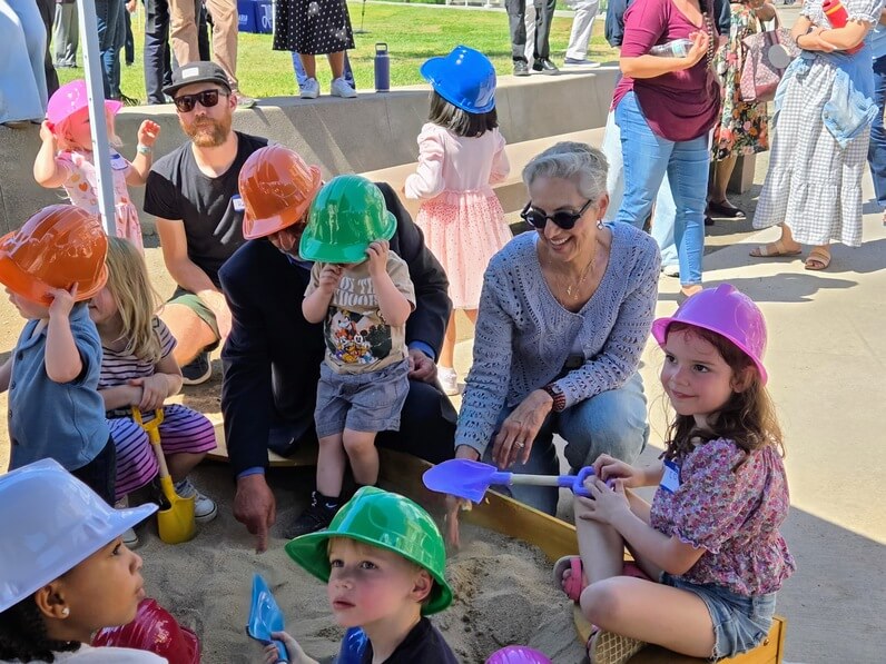 Groundbreaking for the Merage Early Learning Center